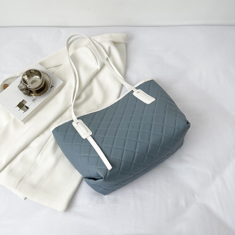 Túi tote Đeo Vai Sức Chứa Lớn Thời Trang Phương Tây Đơn Giản Mẫu 2022 Dành Cho Nữ