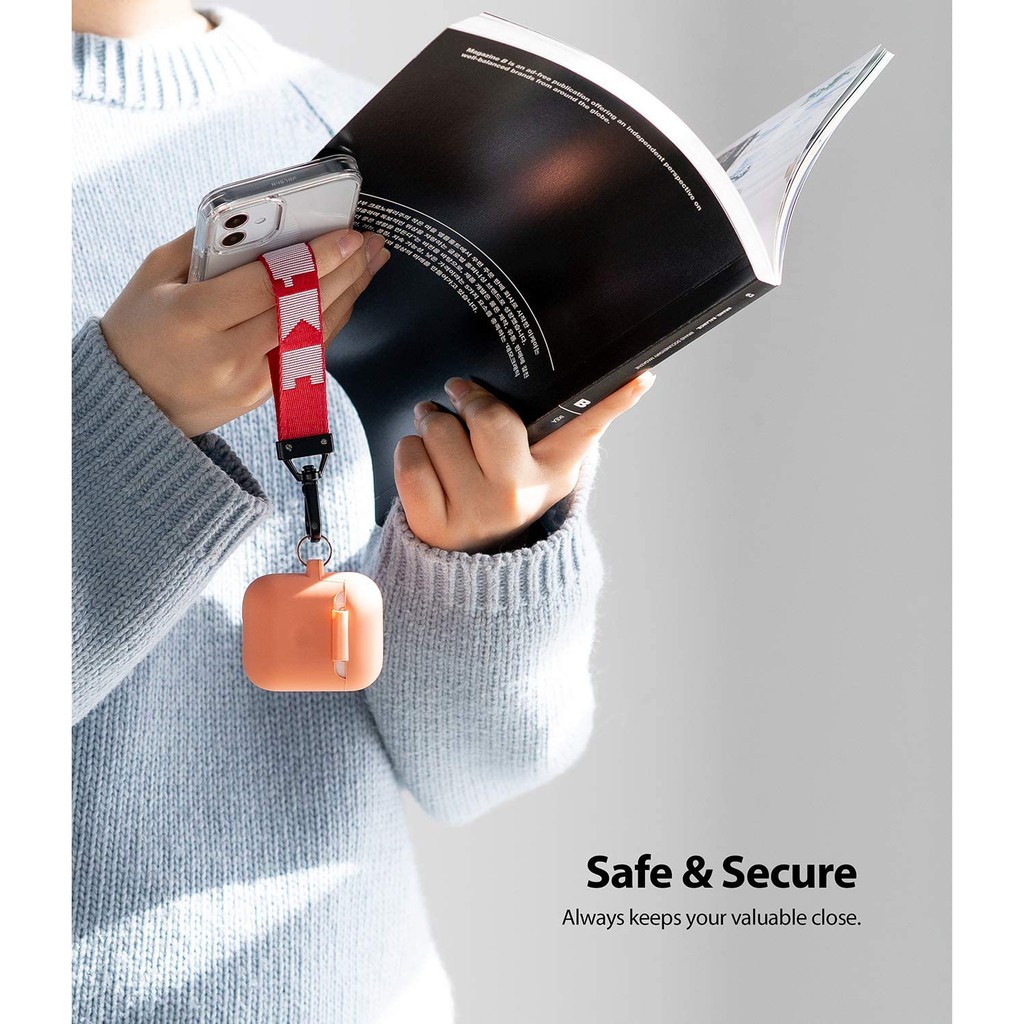 Ringke Key Ring Dây đeo chính hãng Ringke strap có đầu móc khóa