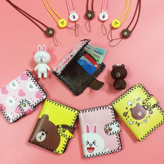 Ví/bóp gấu brown - thỏ cony
