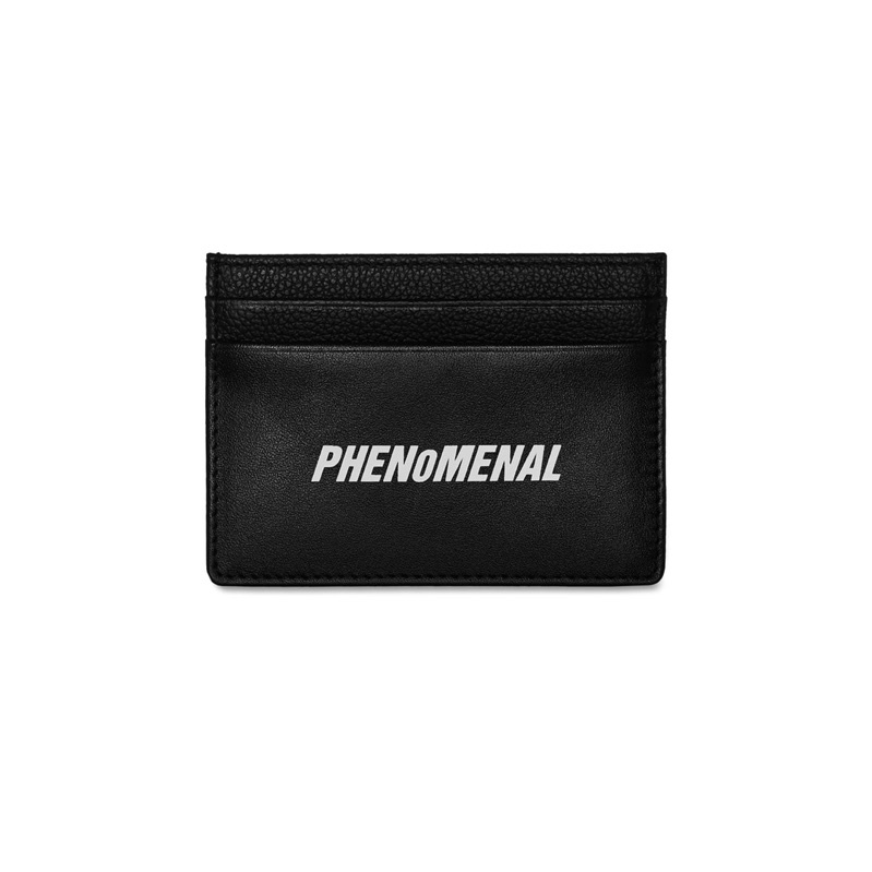 CARD HOLDER PHENOMENAL (ví mini chất liệu da màu đen)