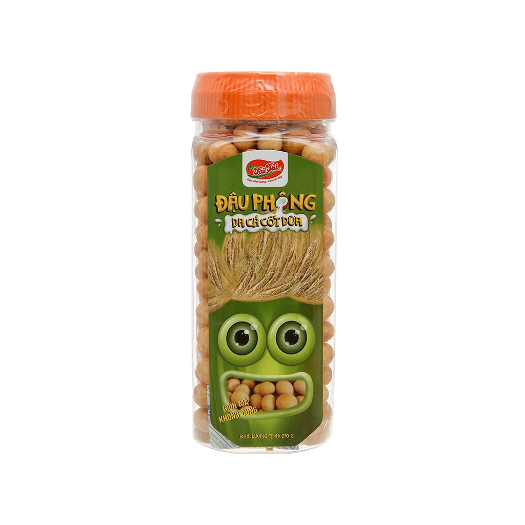 Đậu phộng da cá cốt dừa Tài tài hũ 270g