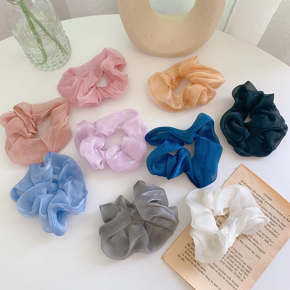 Dây buộc tóc Scrunchies xinh xắn cho nữ