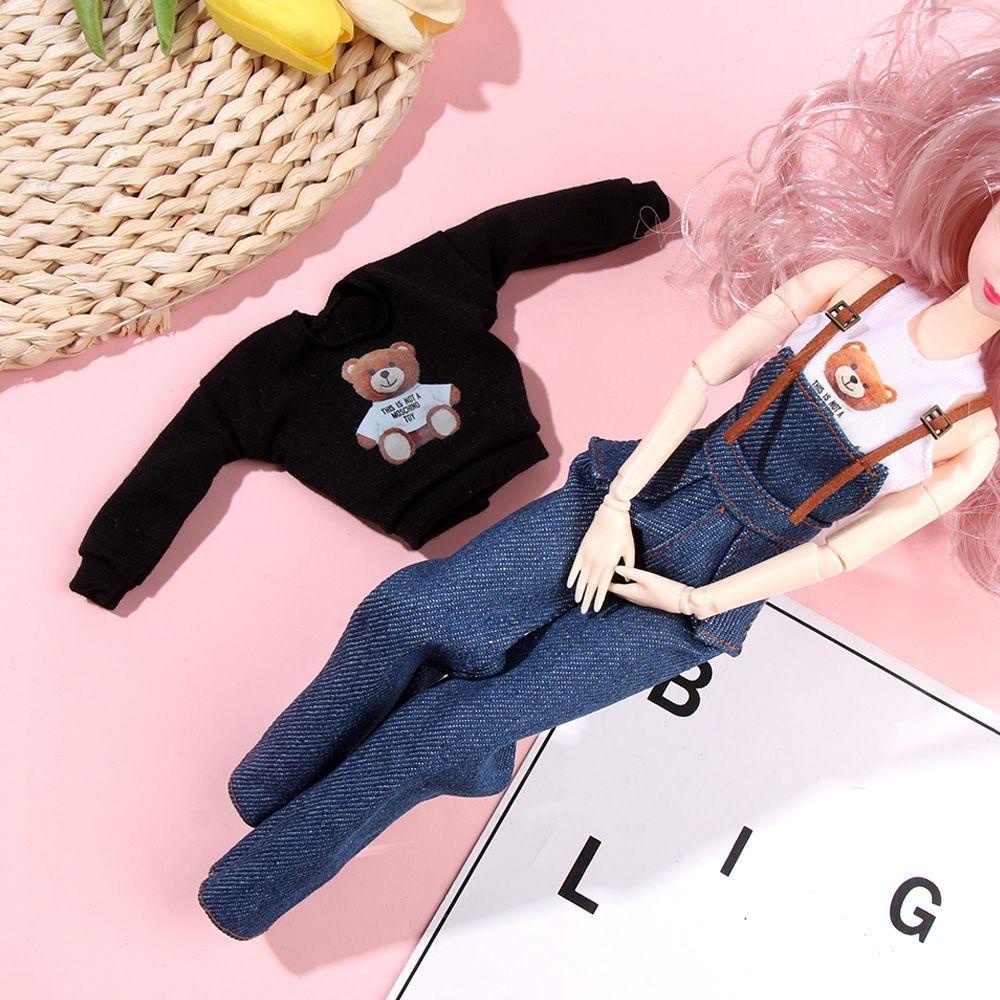 Bộ Quần Áo Cho Búp Bê Mặc Hàng Ngày Handmade Xinh Xắn