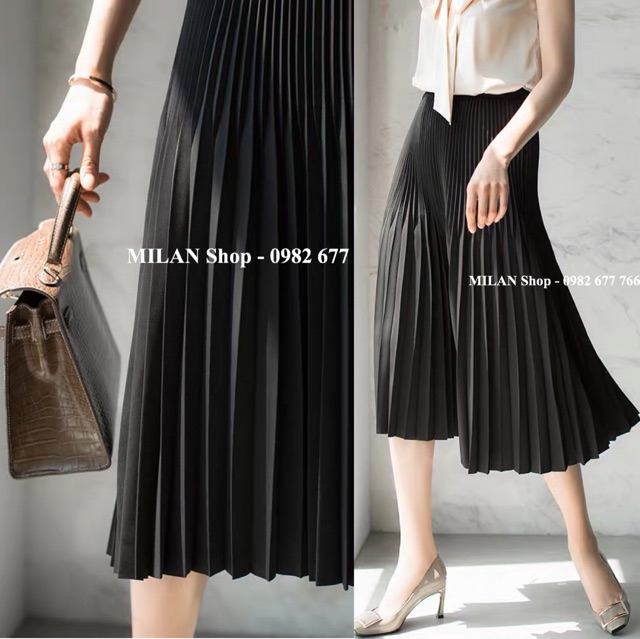 Chân váy xếp ly dáng mới xinh yêu. | BigBuy360 - bigbuy360.vn