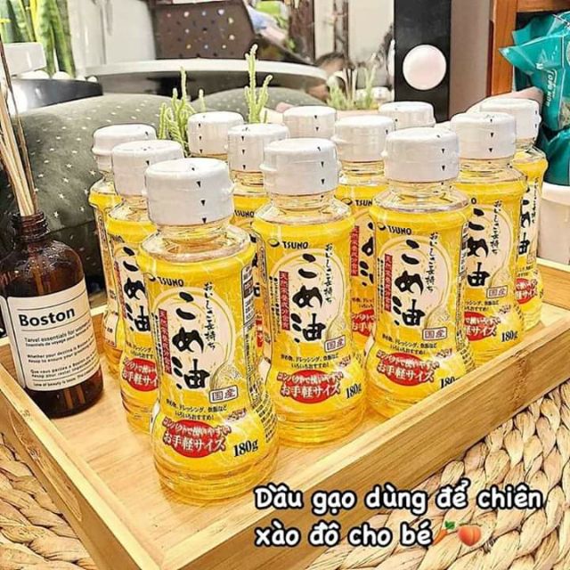 DẦU GẠO TSUNO NHẬT BẢN