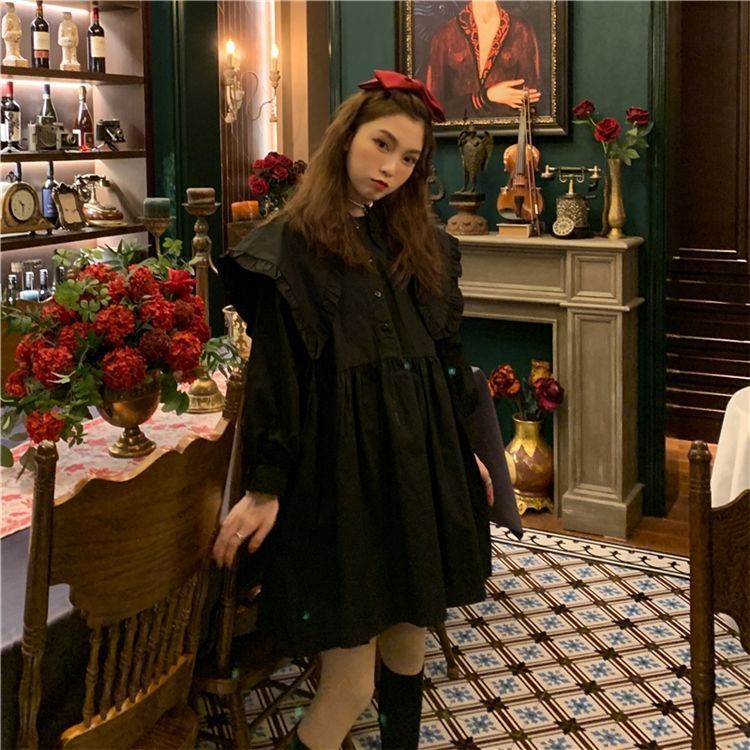 Đầm babydoll dáng rộng phong cách Hàn Quốc cho nữ