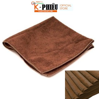 Cleaning cloths – Khăn lau quầy pha chế chuyên dụng màu nâu KP-IM052