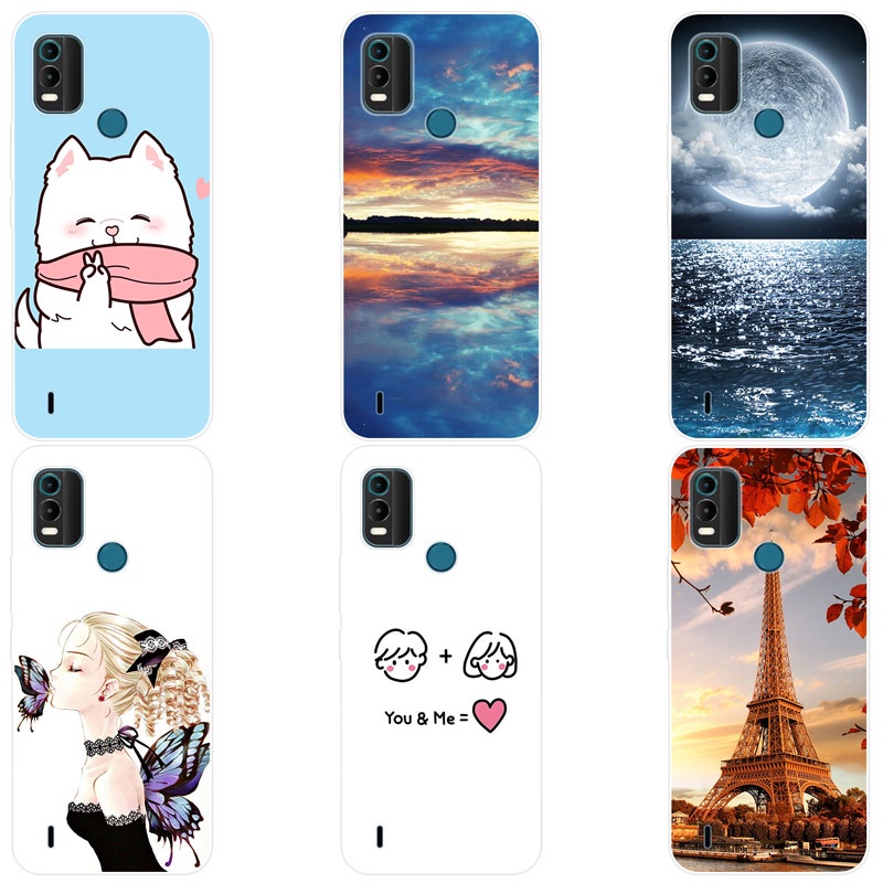 Ốp Điện Thoại TPU Dẻo Họa Tiết Hoạt Hình Dễ Thương Cho Nokia C21 Plus Nokia C21Plus