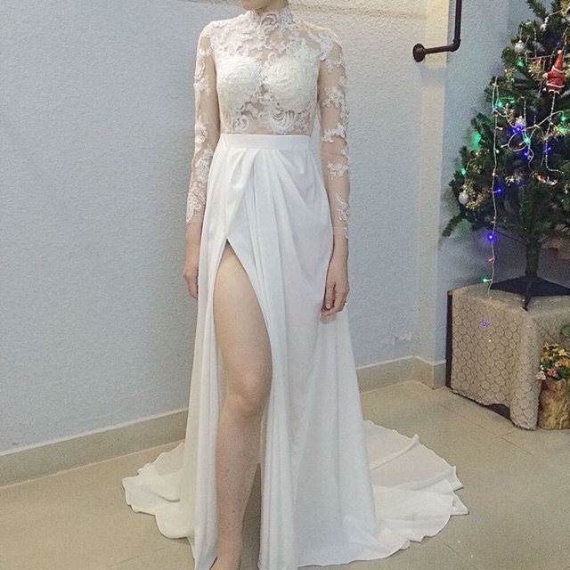 Đầm Dạ Hội Phối Ren ❤️❤️