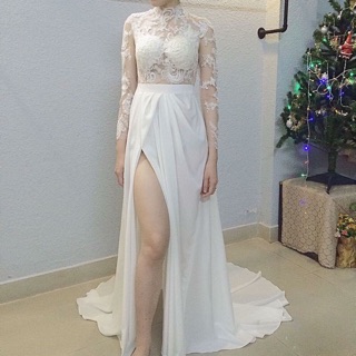 Đầm dạ hội phối ren ❤️❤️