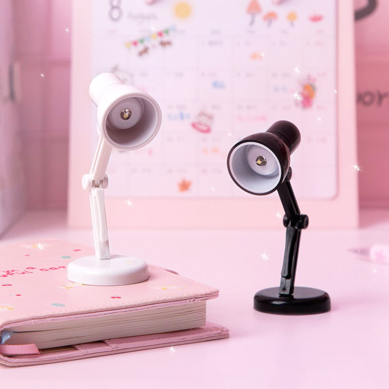 Đèn Led Để Bàn Mini Màu Trắng / Đen Chất Lượng Cao