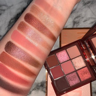 Bảng phấn Huda Nude Light, Medium, Rich, Haze