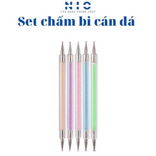 Bộ 5 chấm bi cán đá cao cấp