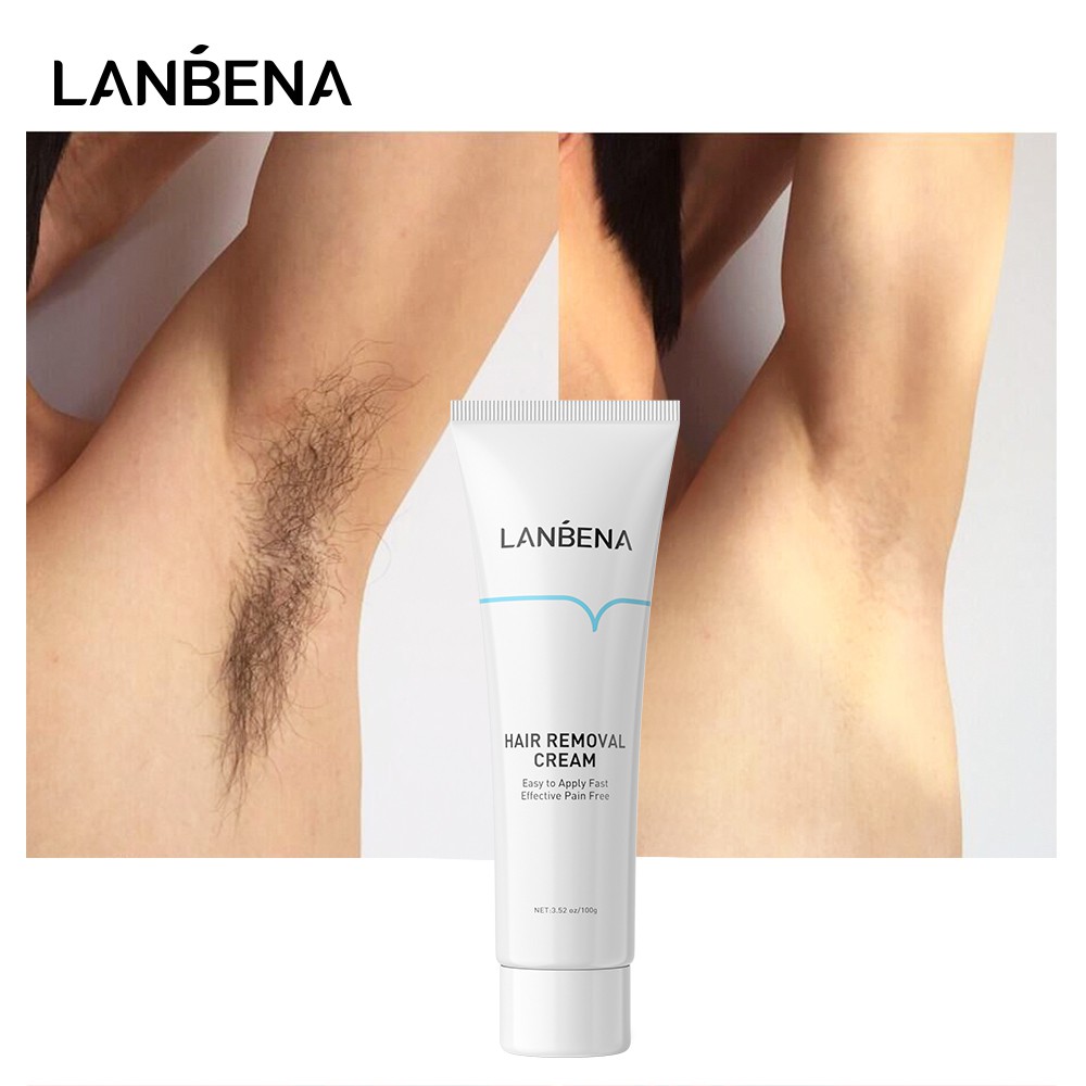 [CÀO MIỄN PHÍ] Kem Tẩy Lông Lanbena Chăm Sóc Cá Nhân Không Đau Dành Cho Vùng Dưới Cánh Tay 100g