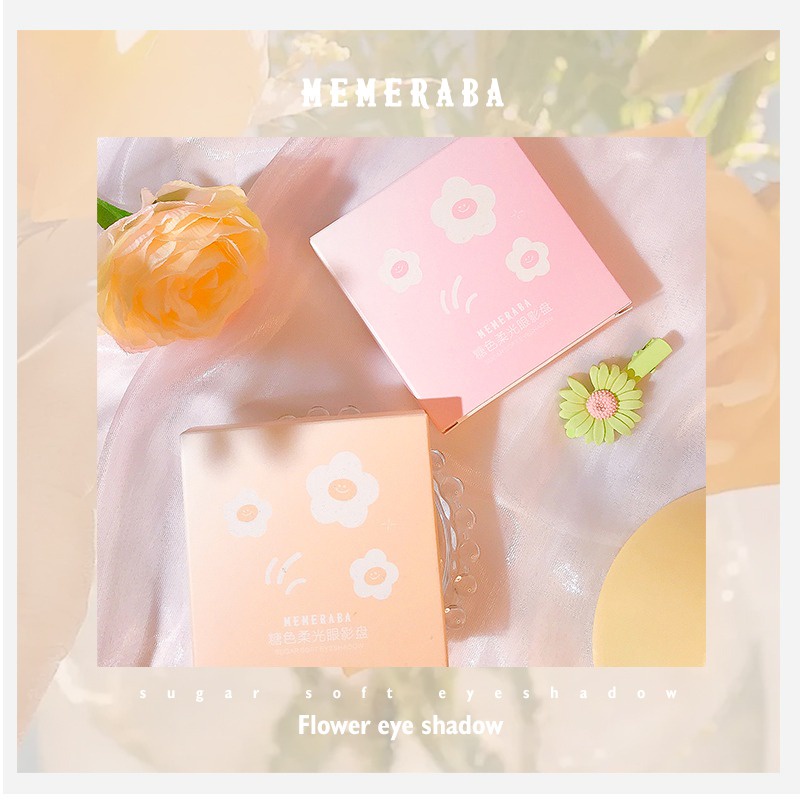 [MEMERABA] Bảng mắt 6 ô Memeraba Sugar Flower (MB070)