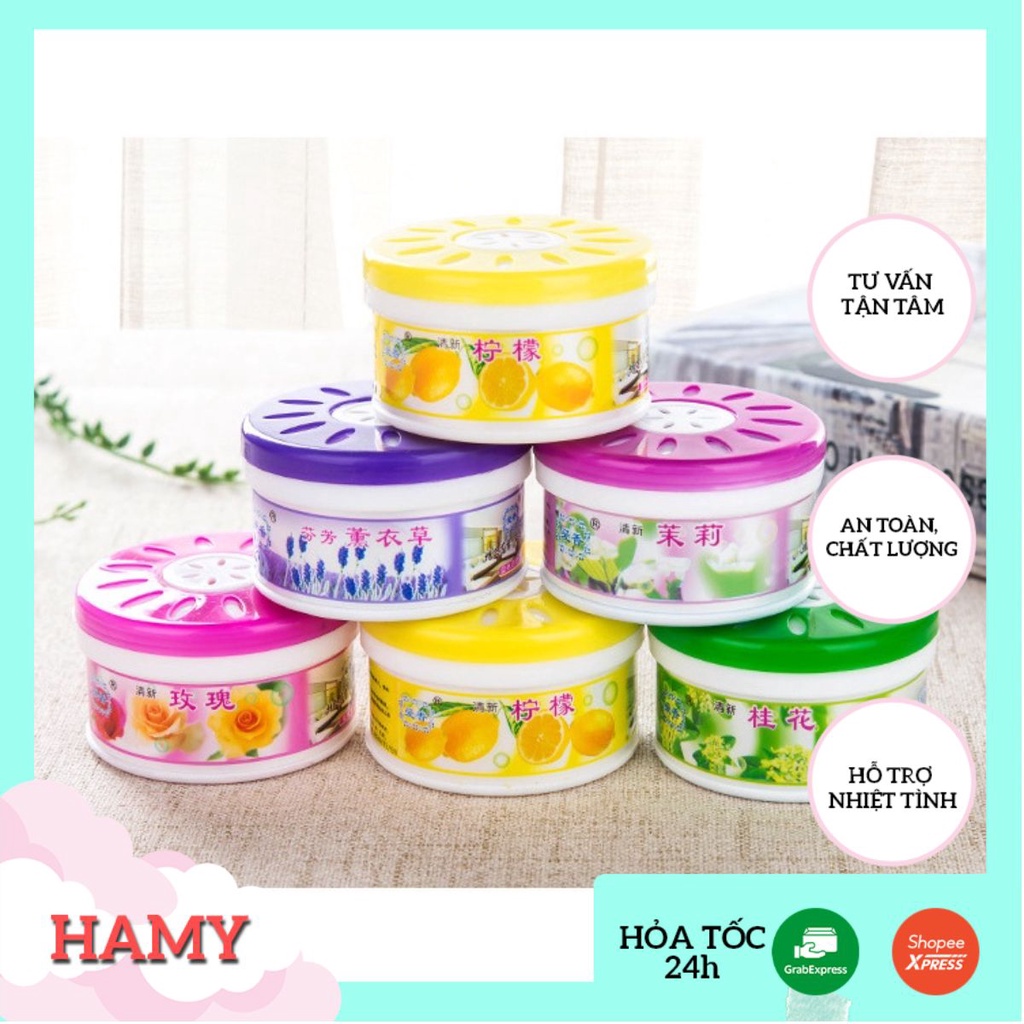 Sáp Thơm Ô Tô, Tủ Quần Áo, Khử Mùi Làm Thơm Đa Năng BIBo