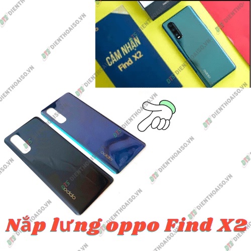 Nắp lưng dùng cho máy oppo find x2