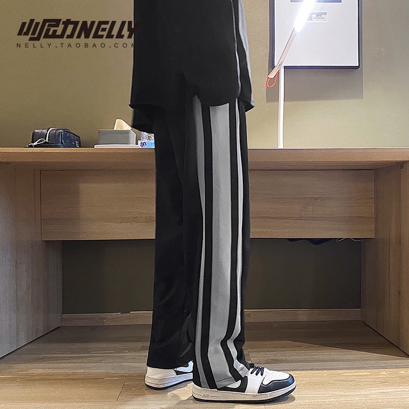 NRVP Quần jogger nữ dáng dài lưng cao thời trang Hàn Quốc