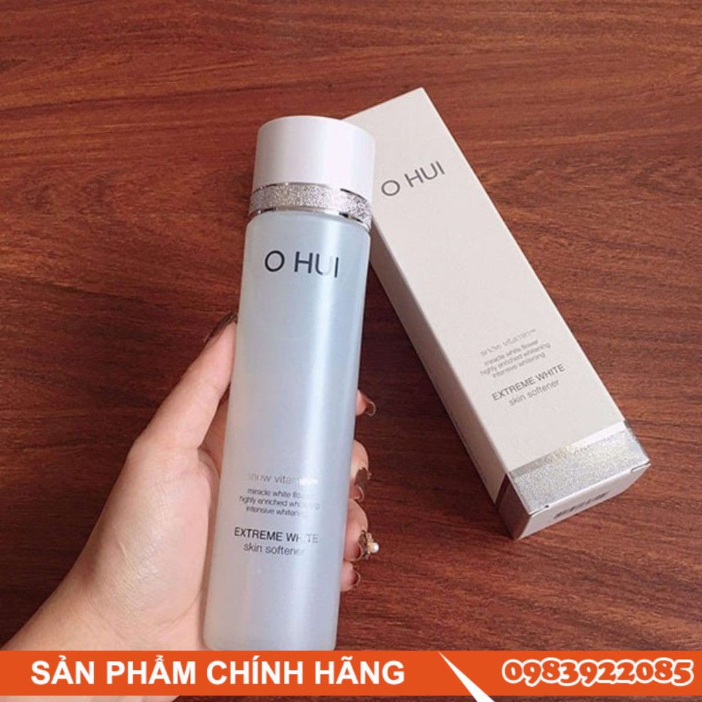 Nước hoa hồng dưỡng trắng da. Ohui Extreme White Skin Softener Snow vitamin