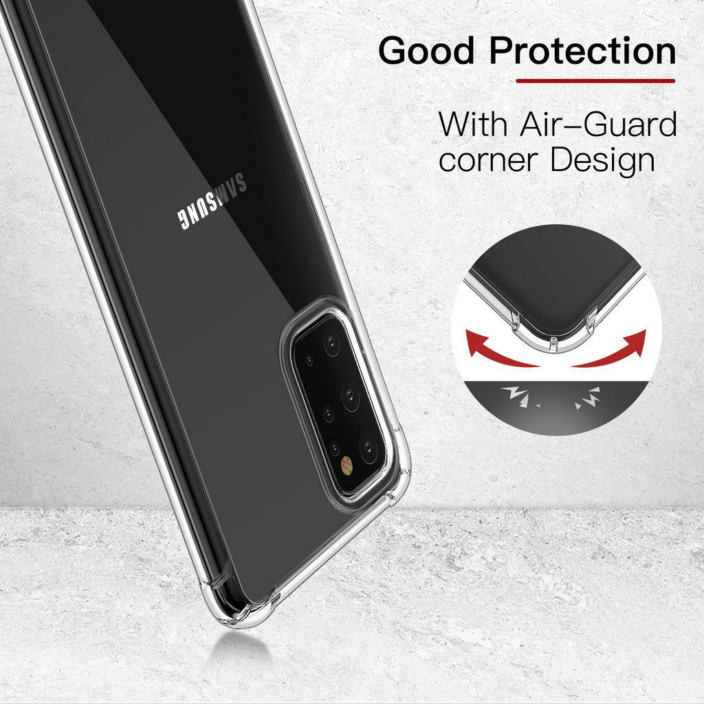 Ốp Điện Thoại Trong Suốt Chống Sốc Cho Samsung Galaxy S23 S22 S21 S20 S8 S9 S10 Note 10 20 Ultra 20Ultra Plus FE A54 5G