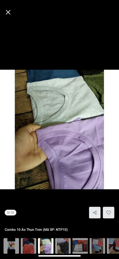 [Sale] ÁO THUN TRƠN CỔ TRÒN