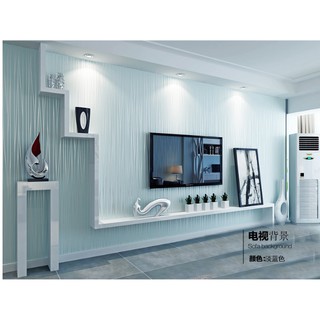 Decal 5m giấy dán tường có sẵn keo dán - chỉ xanh (HOT)