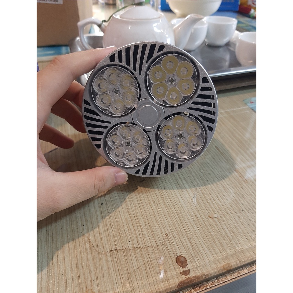 Bóng LED Par30 35W E27, ánh sáng vàng