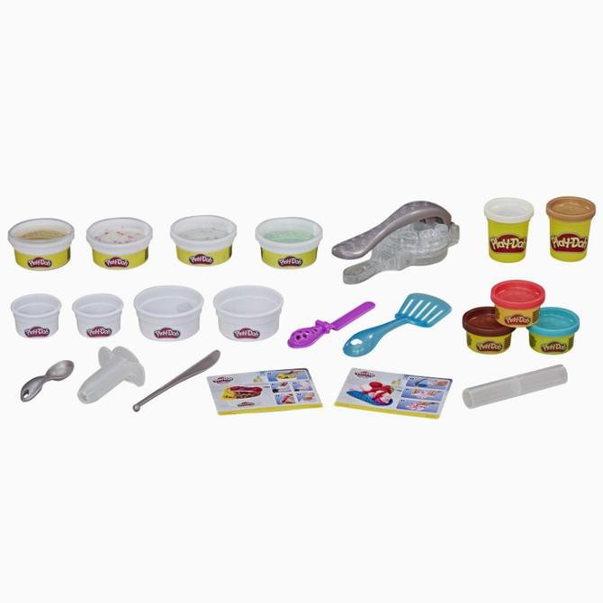 Play-doh Kitchen Ice Rollzies Rolled Set Playdoh