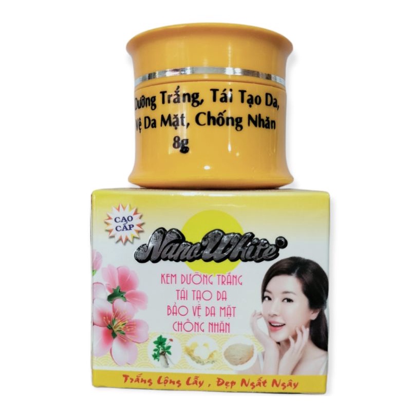 Kem Nano White Dưỡng Trắng Da Nám Tàn Nhang 4 Màu