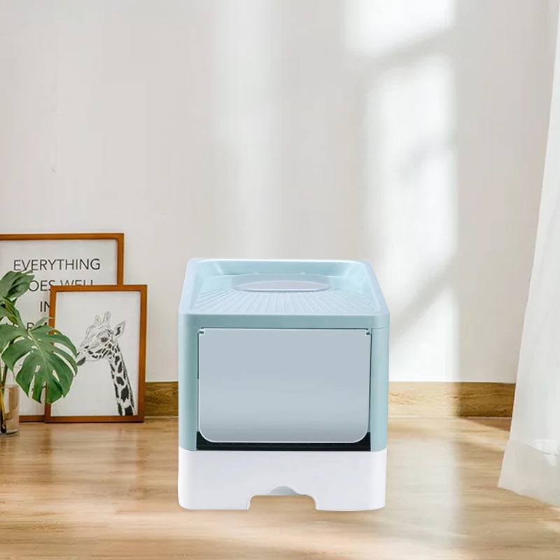 NHÀ VỆ SINH CHO MÈO CÓ HỘP KÉO-NHÀ VỆ SINH GIÁ RẺ