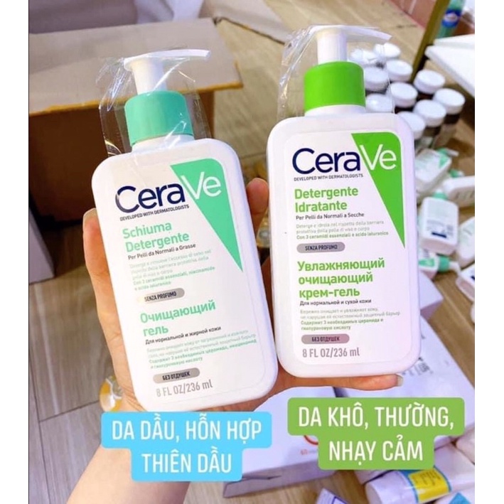 [CHÍNH HÃNG] Sữa Rửa Mặt CeraVe Foam Cleanser 473ml