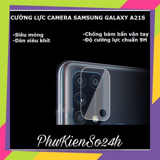 Cường lực camera dành cho Samsung Galaxy A21s siêu mỏng, siêu bền