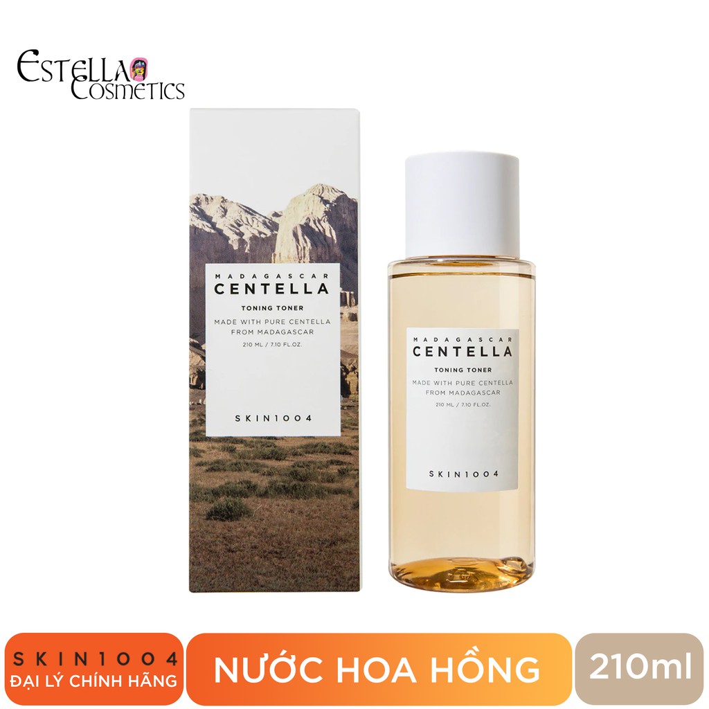 Nước Hoa Hồng Chiết Xuất Rau Má Skin1004 Madagascar Centella Toning Toner 210ml