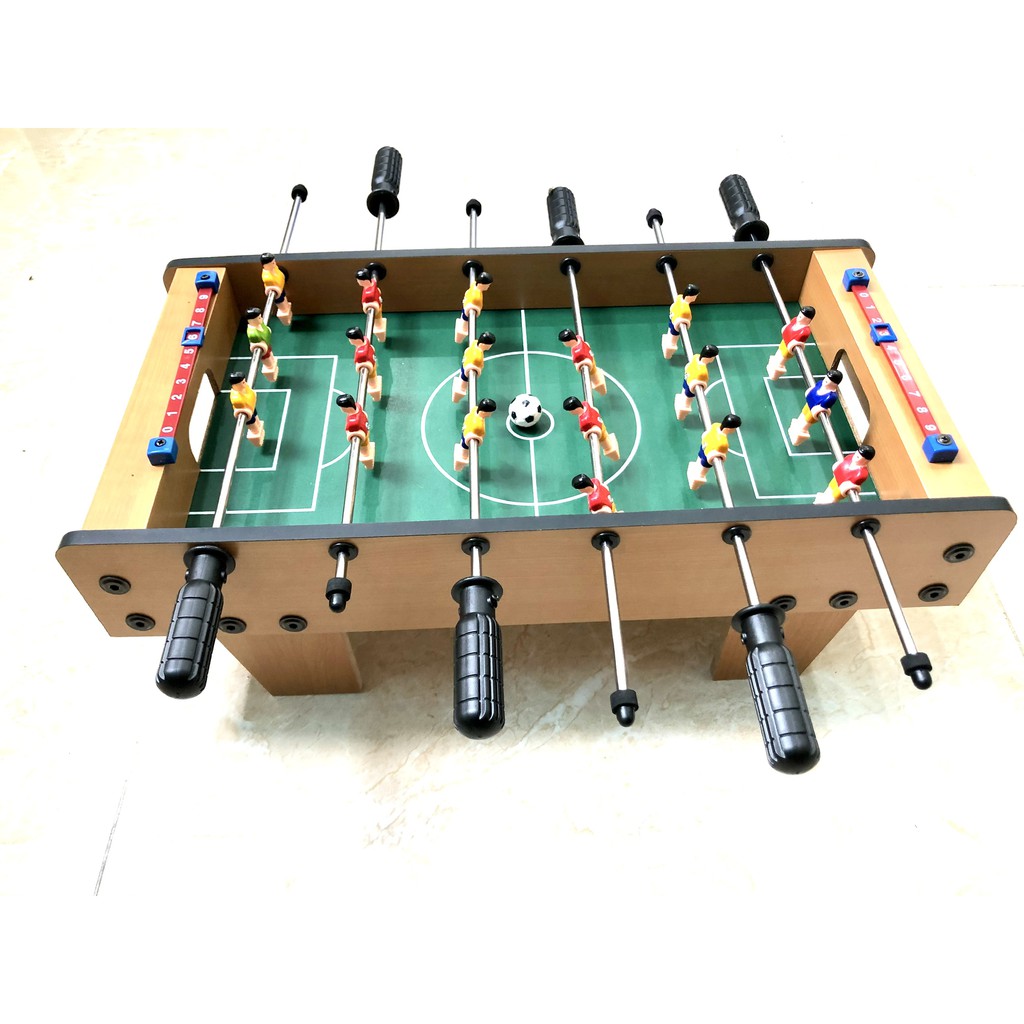 Đồ chơi bàn bi lắc bóng đá 6 tay cỡ lớn chân cao Table Top Football TTF-69CC