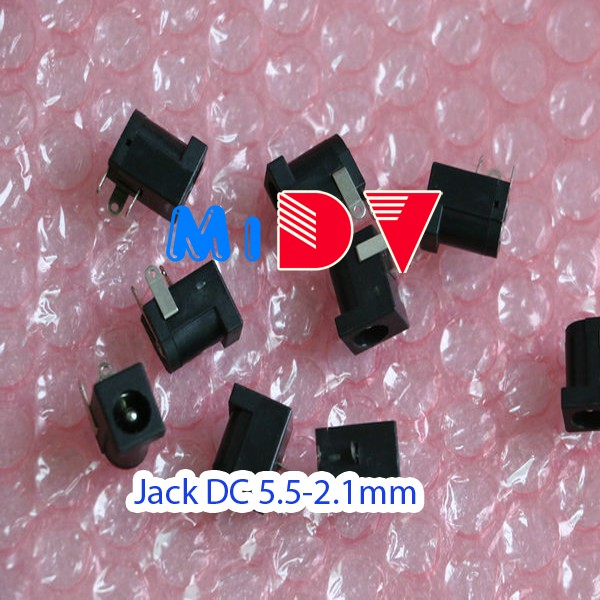 Giắc DC 5.5×2.1mm (Chọn loại Giắc)