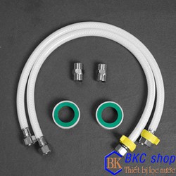 Phụ kiện kết nối bộ lọc thô, lọc sinh hoạt 10 inch ren phi 21 dây mềm