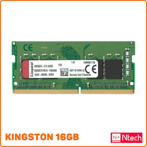 RAM LAPTOP DDR4 16GB BUS 2400 Mhz HÀNG THEO MÁY BẢO HÀNG 36 THÁNG