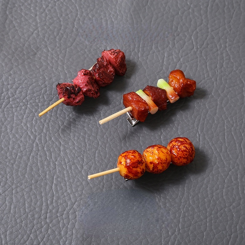 Kẹp tóc hình thức ăn độc đáo vui nhộn thời trang