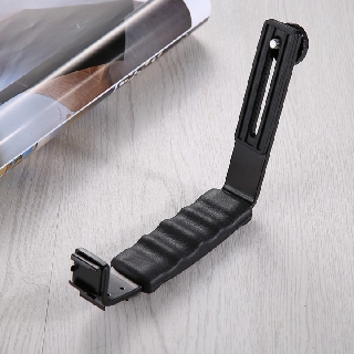 Bracket L gá gắn đèn Led Micro Flash 2 chân hot shoe