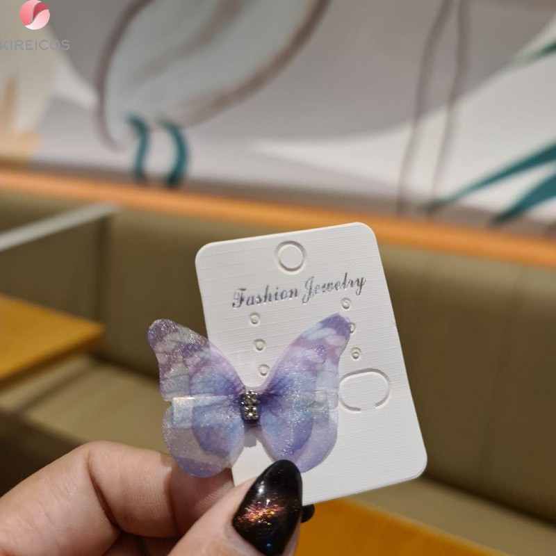 Kẹp Tóc Mái Hình Bướm Tiểu Thư Siêu Xinh Hot Trend Hàn Quốc