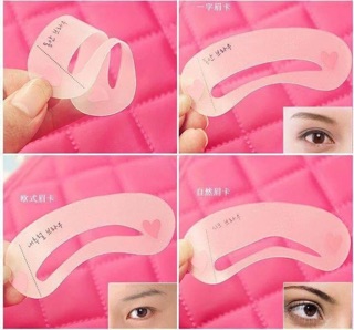 Bộ 3 khuôn kẻ chân mày Hàn quốc