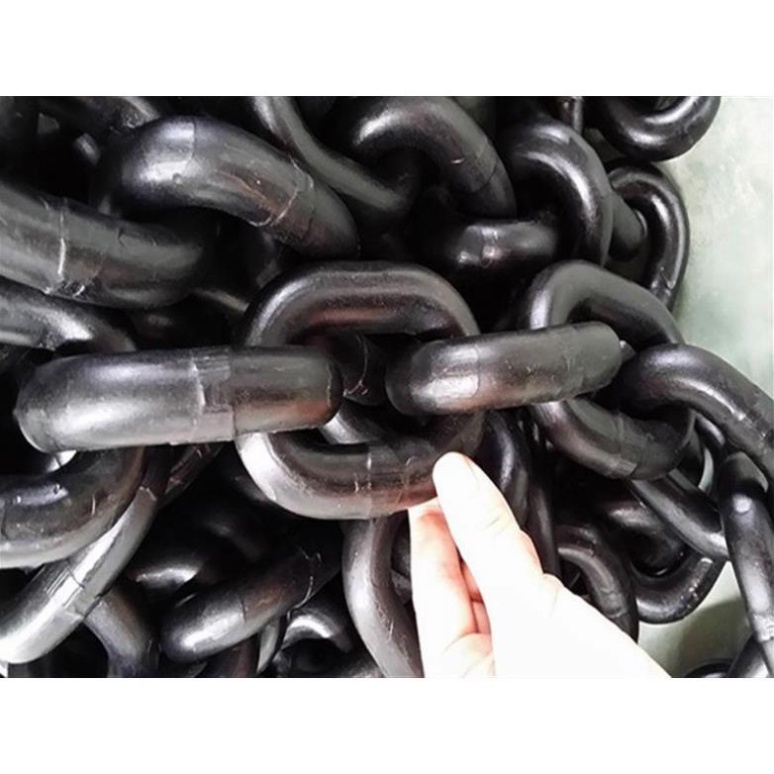 Dây xích đúc tải cao phi 10 loại tốt, Dây xích cẩu nâng hàng, xích đúc chằng hàng bằng thép chịu lực cao