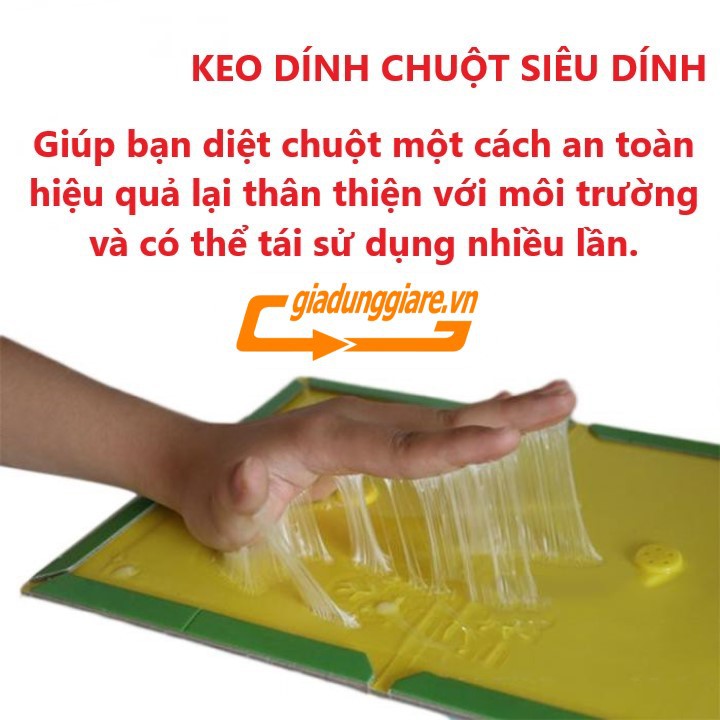 KEO DÍNH CHUỘT TOMCAT siêu dính , bẫy chuột an toàn không độc hại tái sử dụng nhiều lần - giadunggiare.vn