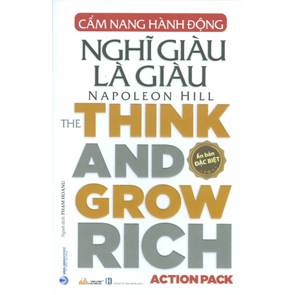 Bộ Sách Nghĩ Giàu Là Giàu (Bộ 2 Cuốn) (Napoleon Hill - Văn Lang)