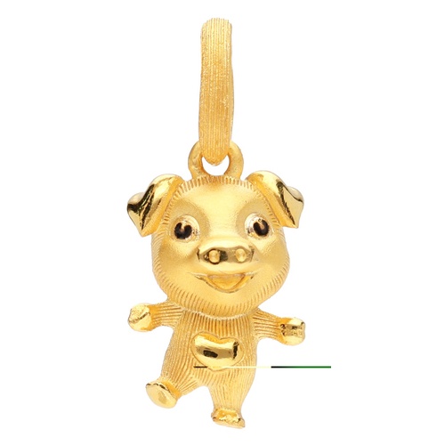 PRIMA Mặt Dây Chuyền Vàng 24K - BST Zodiac - Tuổi Hợi May Mắn - 111P1935