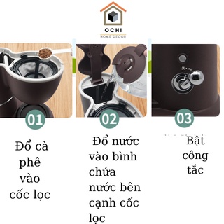 Máy pha cà phê, máy pha trà Bear KFJ-A06K1 0.6L