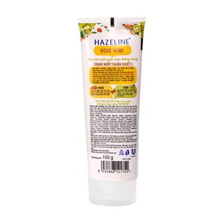 Sữa rửa mặt HAZELINE nghệ kiwi (100g)