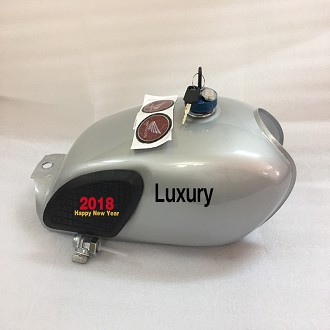 THÙNG XĂNG CL 68 BẠC CÓ NẮP KHÓA HÀNG CAO CẤP PHỤ TÙNG Ô TÔ XE MÁY