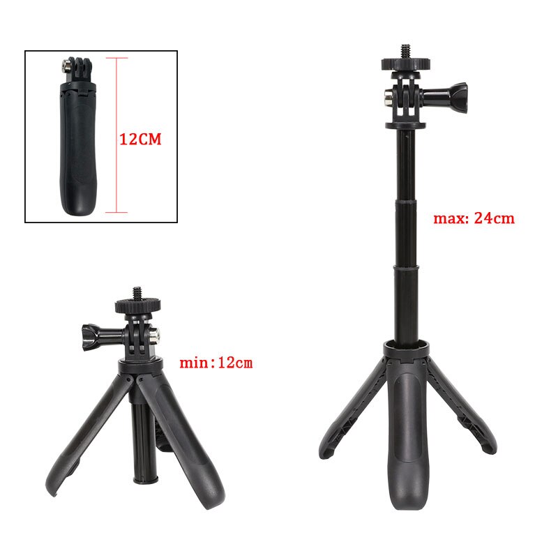 Gậy Tự Sướng Mini Cầm Tay Nối Dài Cho GoPro Hero 10 9 8 7 6 5 4 SJCAM EKNE YI 4K DJI OSMO