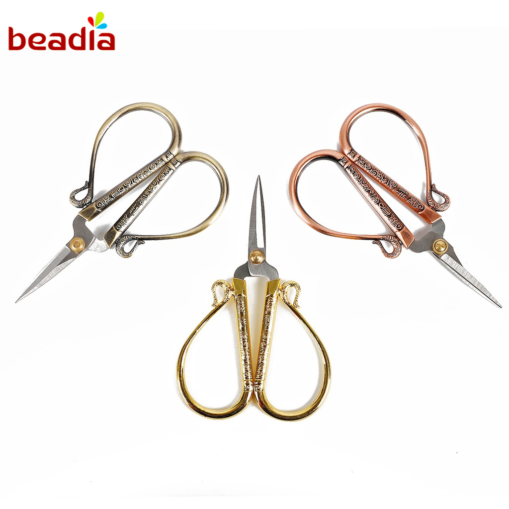 Beadia Kéo Cắt Vải Thủ Công Chất Lượng Cao Kiểu Cổ Điển